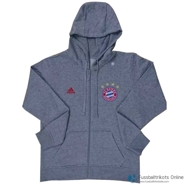 Bayern München Sweatshirts 2017-18 Grau Fussballtrikots Günstig